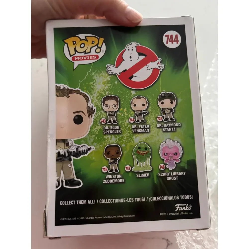 New Funko POP Movies Ghostbusters #744 Dr. Peter Venkman Special edtn vinyl fig - Picture 3 of 7
